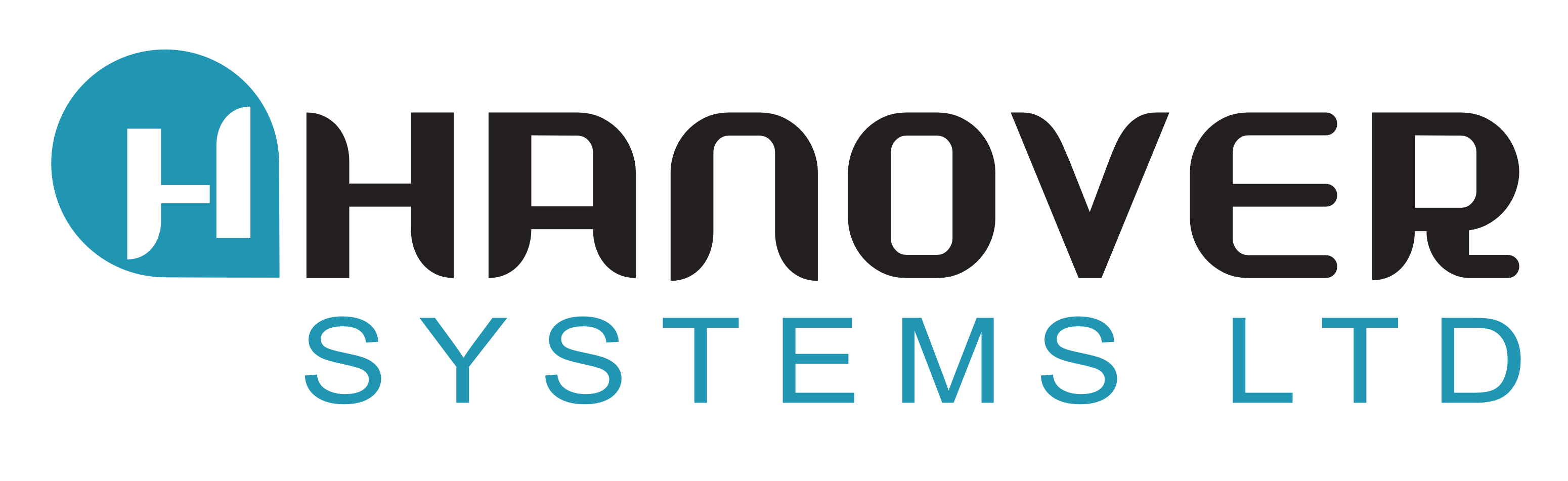 Hanover Systems Logo White background